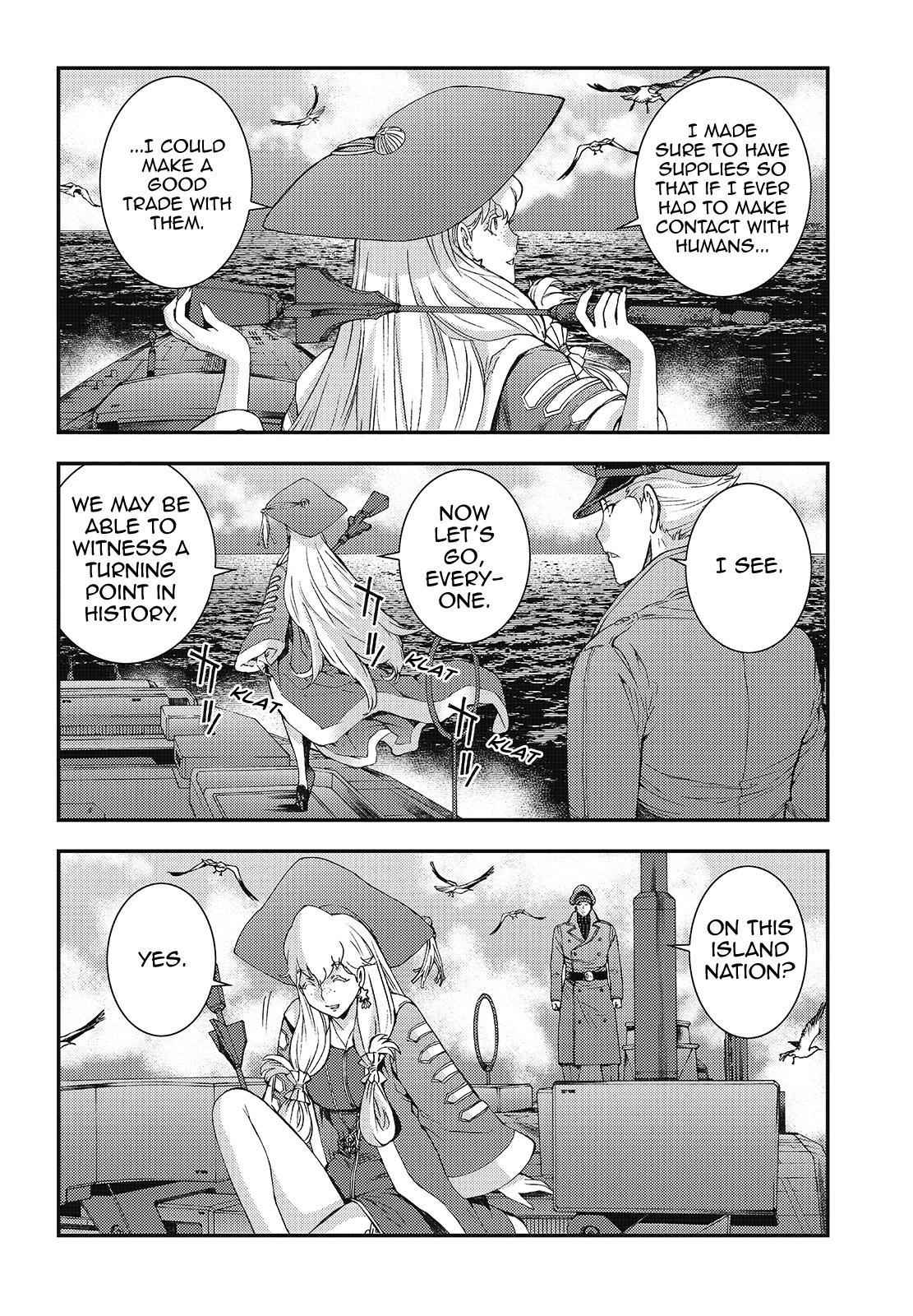 Aoki Hagane no Arpeggio Chap 96 - Next Chap 97
