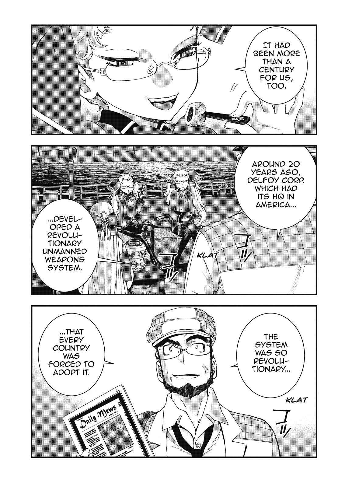 Aoki Hagane no Arpeggio Chap 96 - Next Chap 97