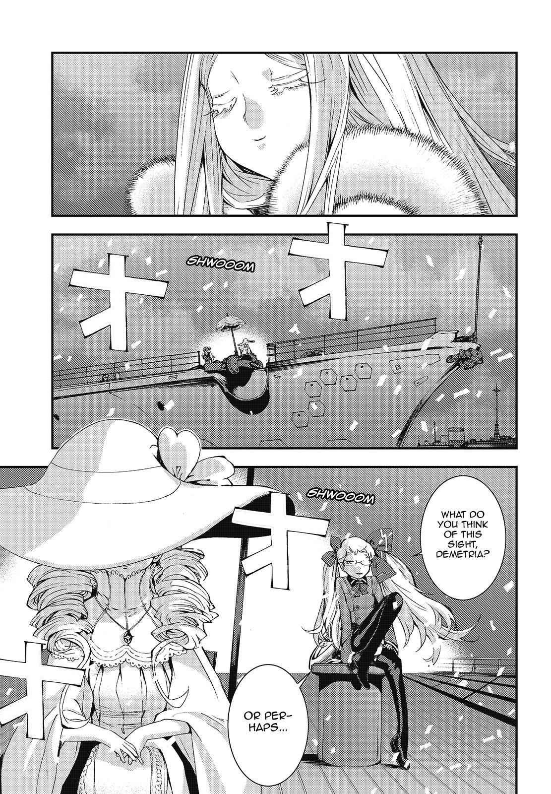 Aoki Hagane no Arpeggio Chap 97 - Next Chap 98