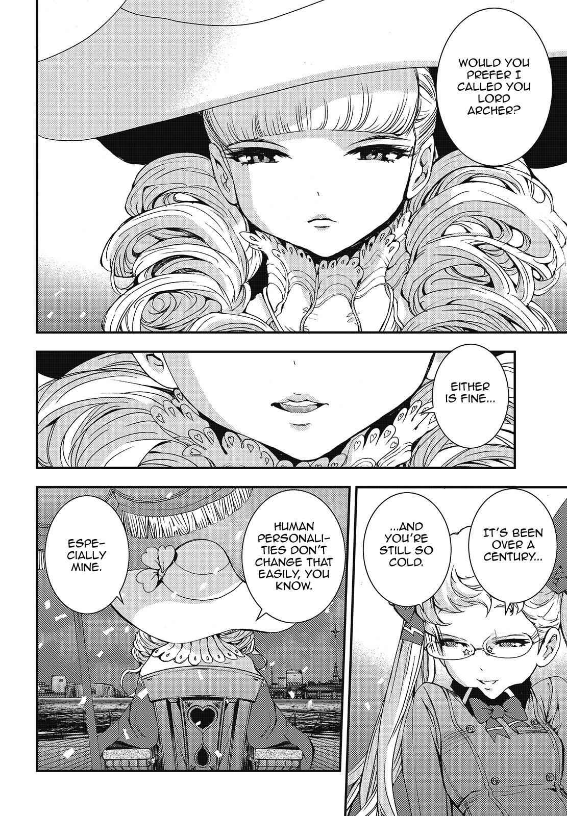 Aoki Hagane no Arpeggio Chap 97 - Next Chap 98