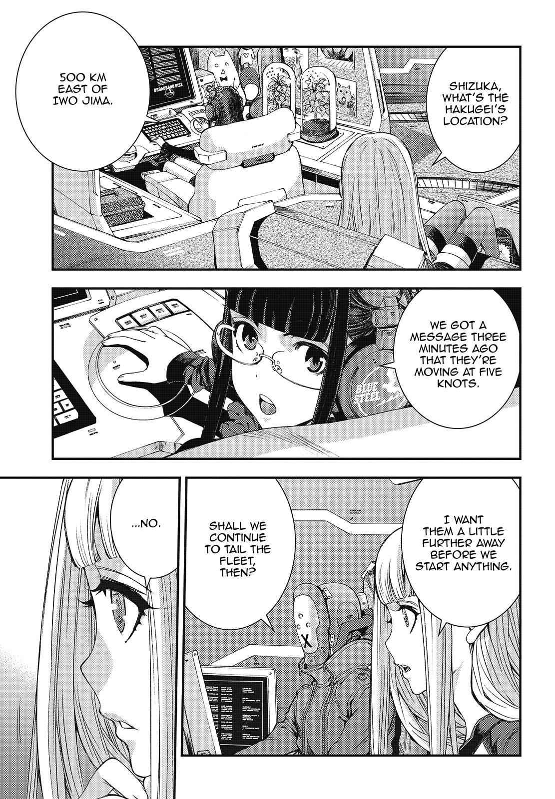 Aoki Hagane no Arpeggio Chap 97 - Next Chap 98