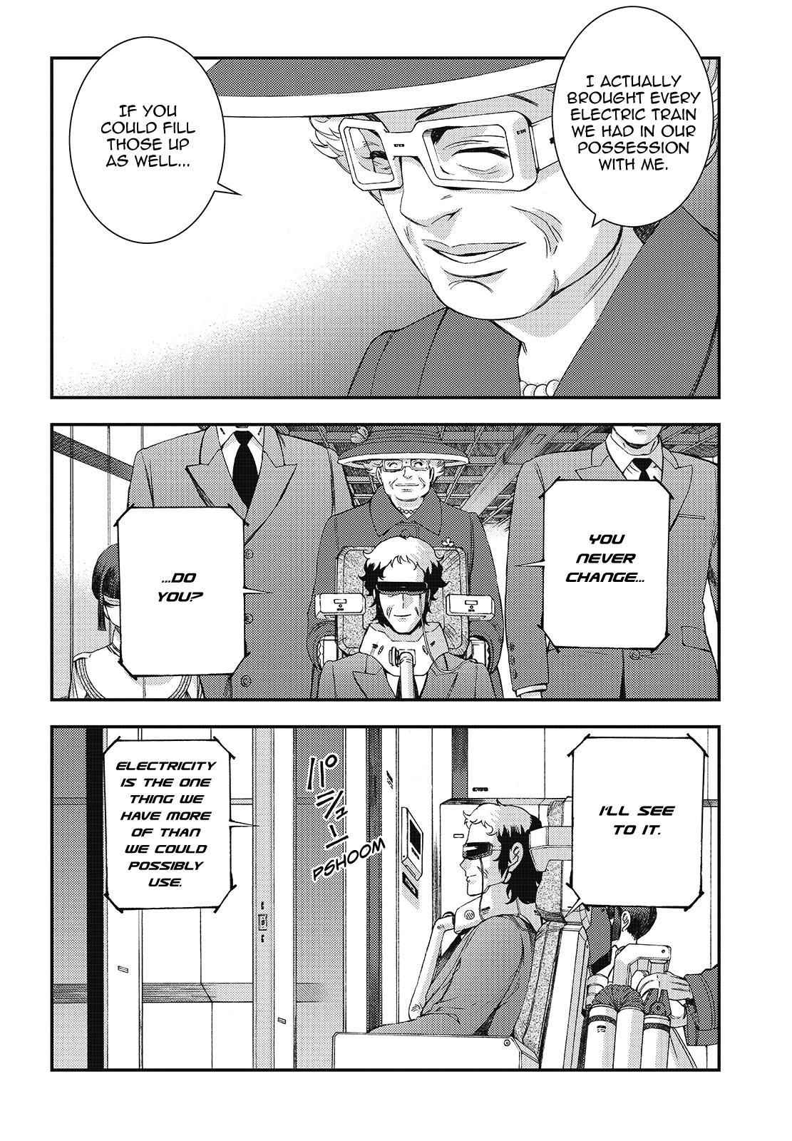 Aoki Hagane no Arpeggio Chap 98 - Next Chap 99