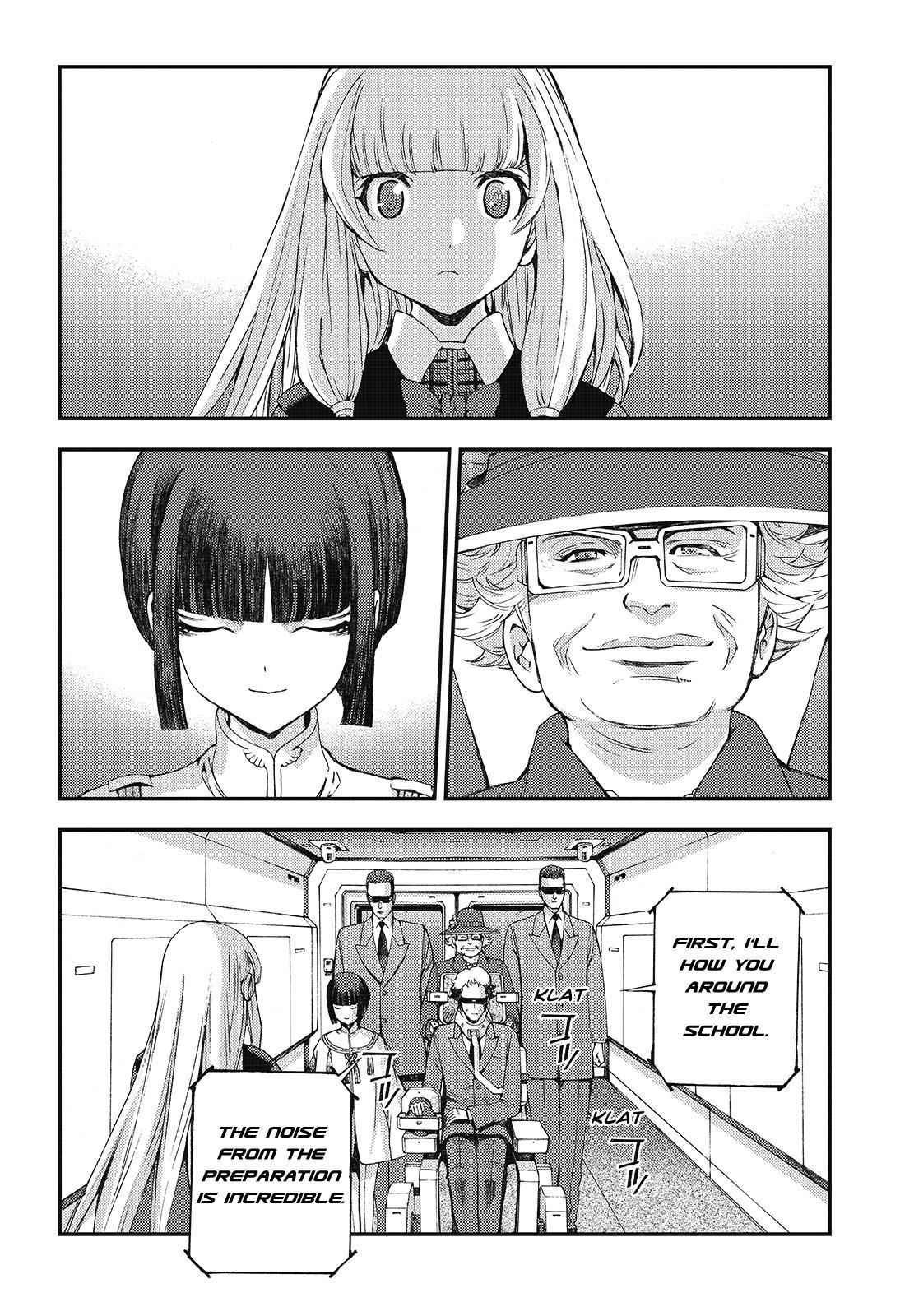 Aoki Hagane no Arpeggio Chap 98 - Next Chap 99