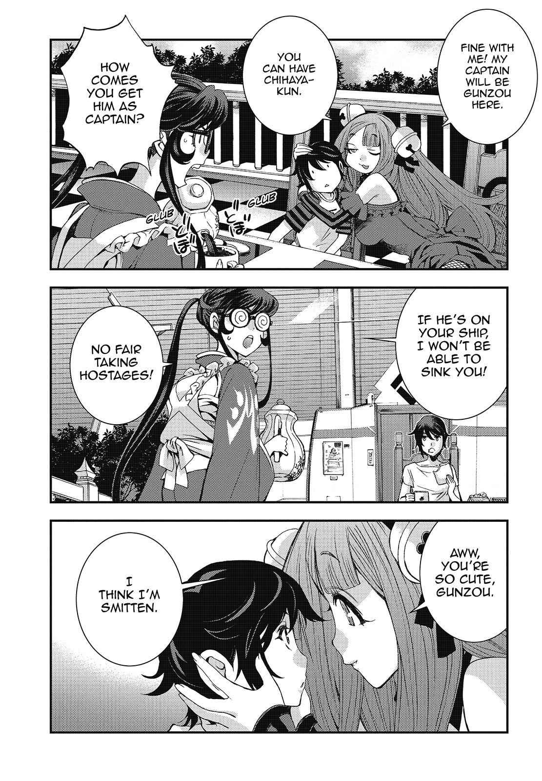 Aoki Hagane no Arpeggio Chap 98 - Next Chap 99