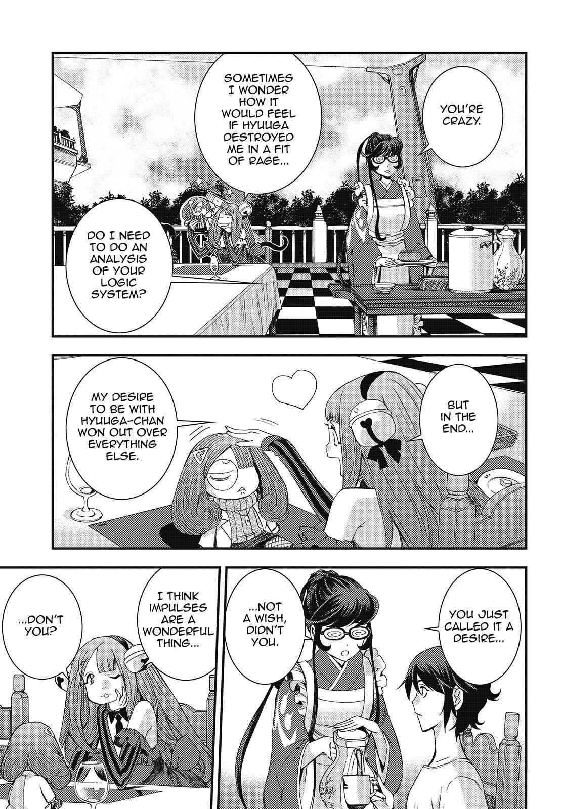 Aoki Hagane no Arpeggio Chap 98 - Next Chap 99