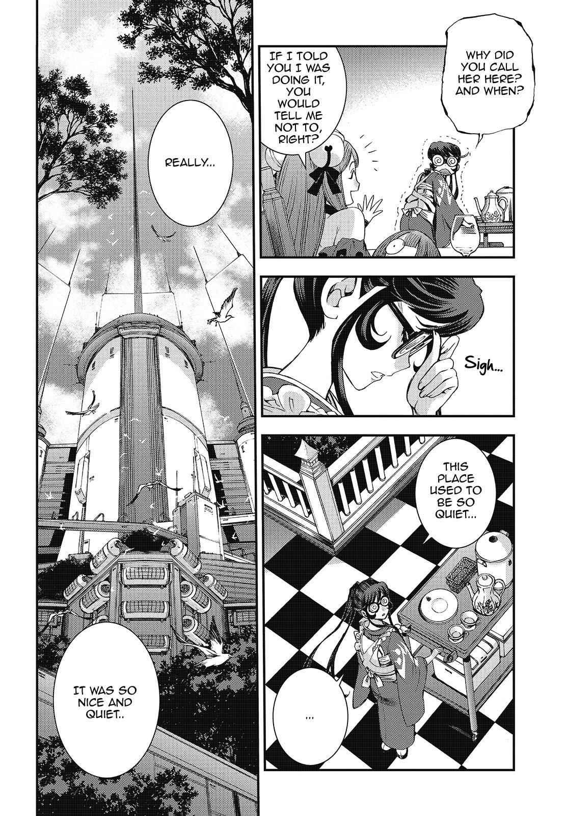 Aoki Hagane no Arpeggio Chap 98 - Next Chap 99
