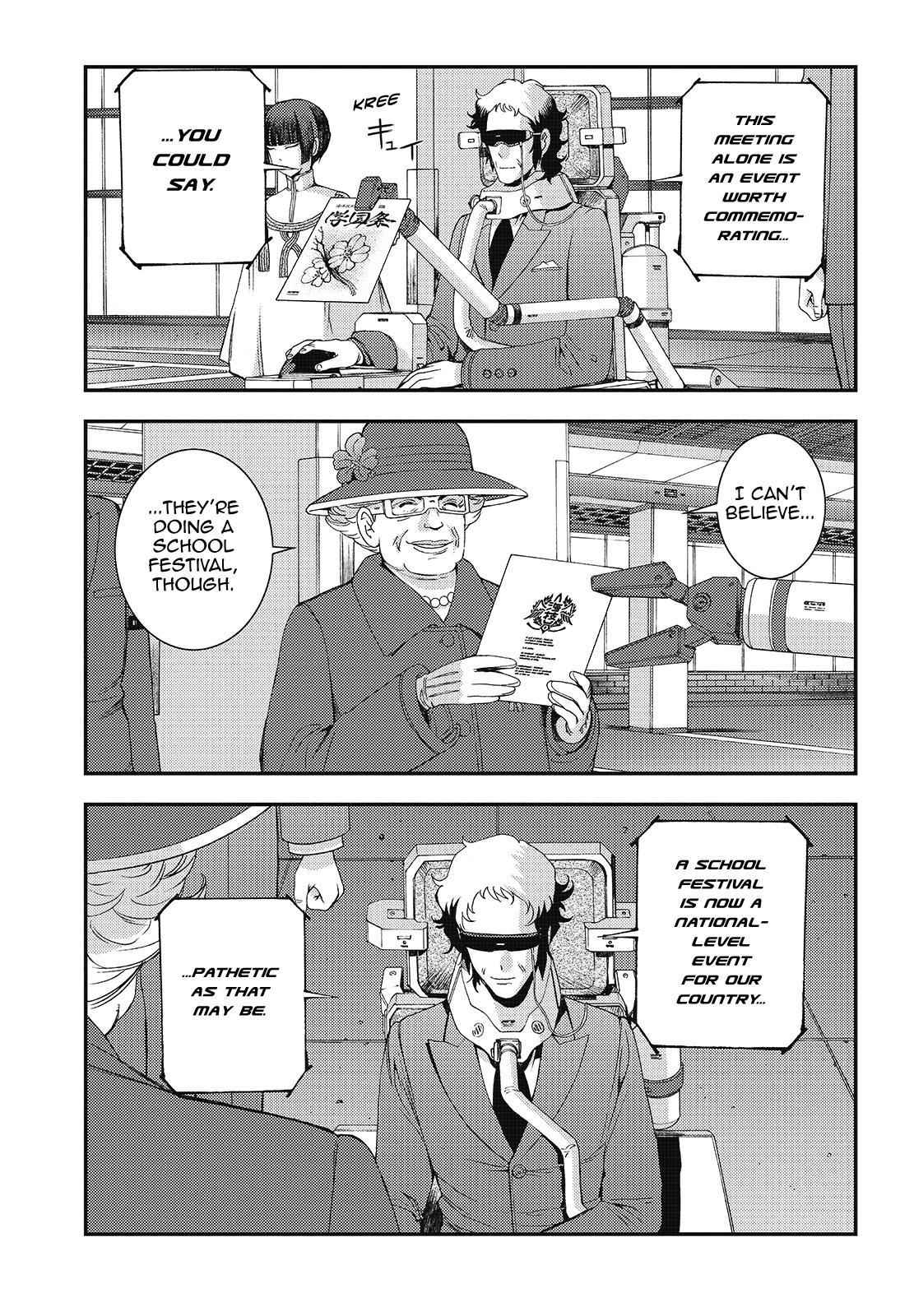 Aoki Hagane no Arpeggio Chap 98 - Next Chap 99