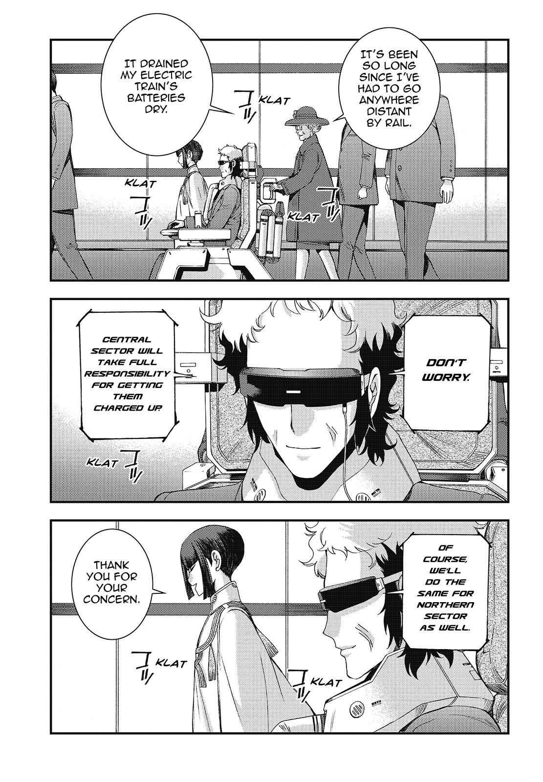 Aoki Hagane no Arpeggio Chap 98 - Next Chap 99