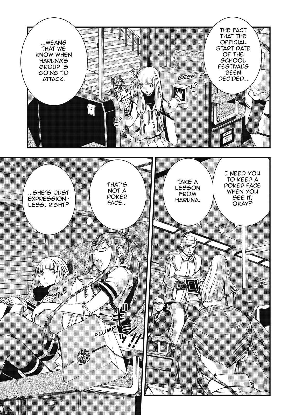 Aoki Hagane no Arpeggio Chap 99 - Next Chap 100