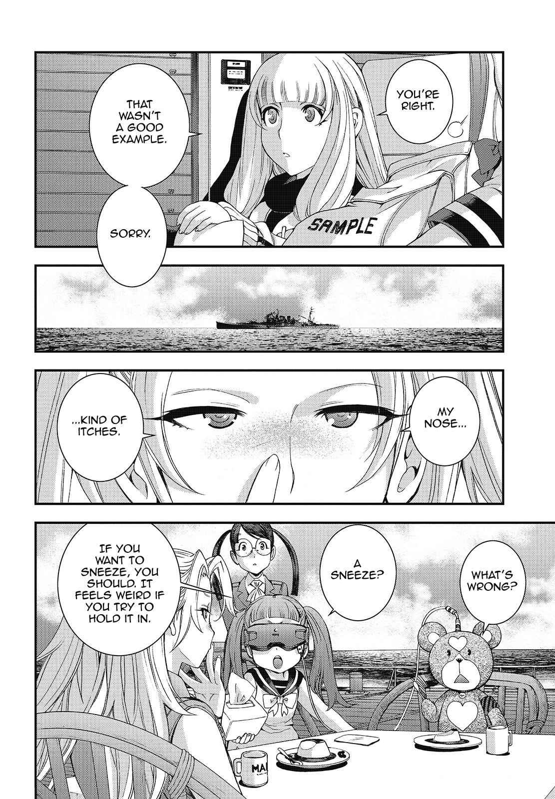 Aoki Hagane no Arpeggio Chap 99 - Next Chap 100