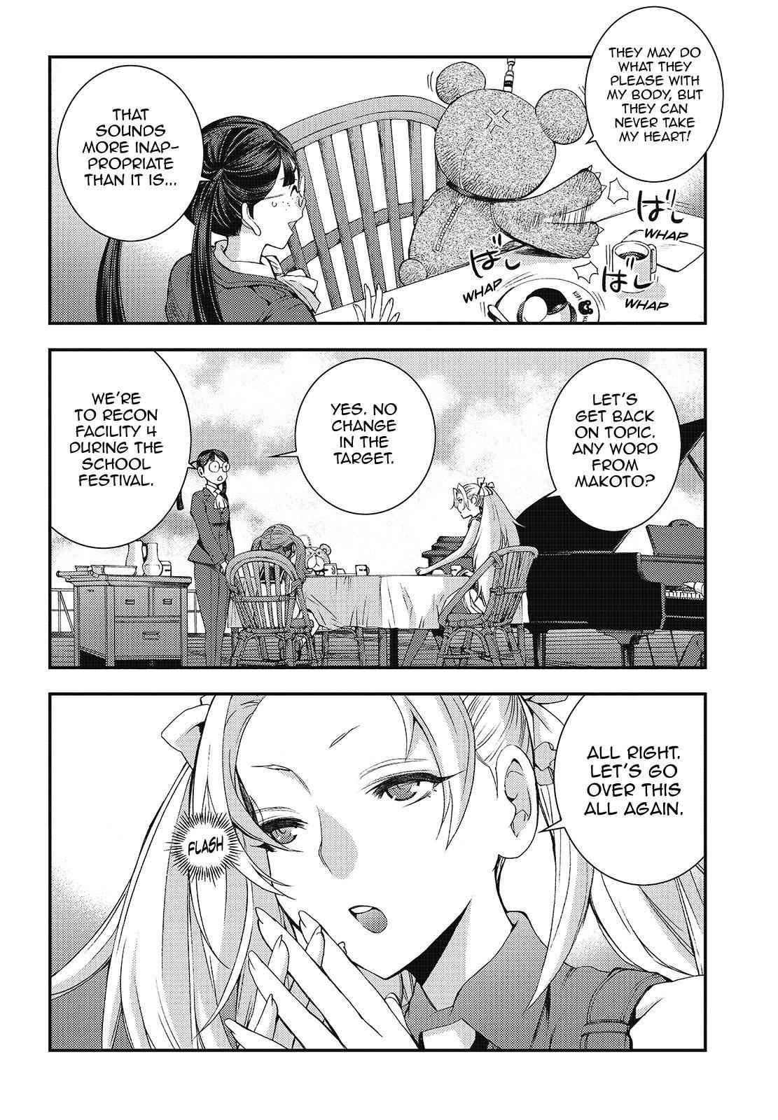 Aoki Hagane no Arpeggio Chap 99 - Next Chap 100