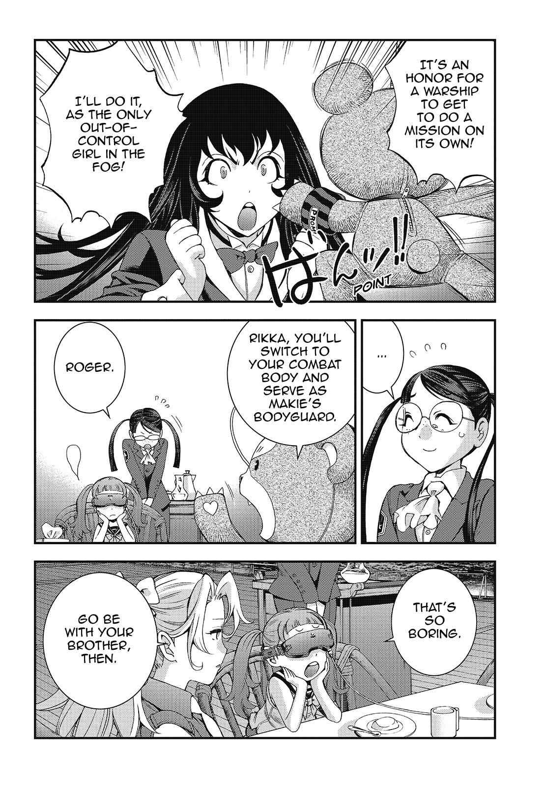 Aoki Hagane no Arpeggio Chap 99 - Next Chap 100