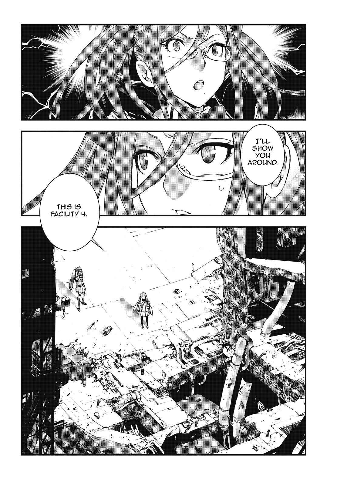 Aoki Hagane no Arpeggio Chap 99 - Next Chap 100