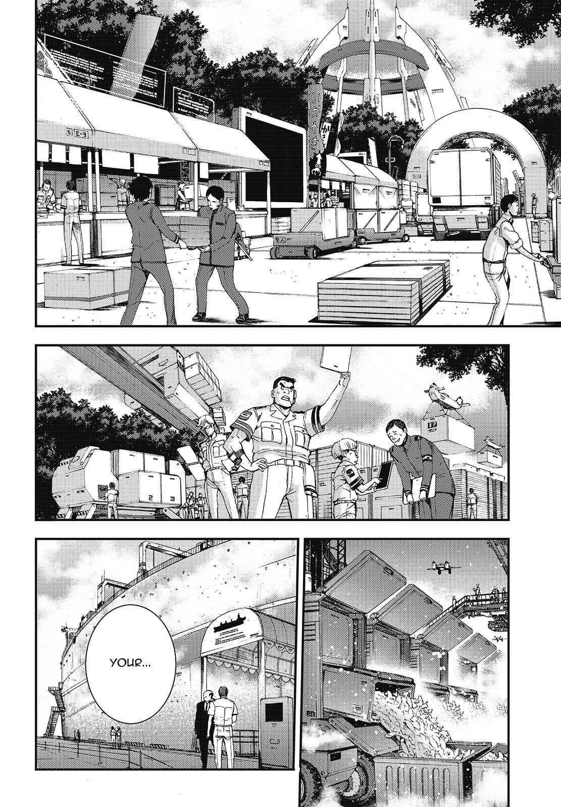 Aoki Hagane no Arpeggio Chap 99 - Next Chap 100