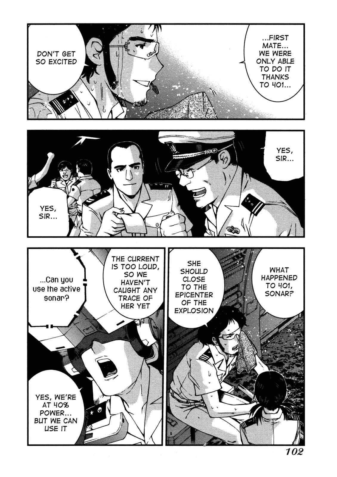 Aoki Hagane no Arpeggio Chap 15 - Next Chap 16