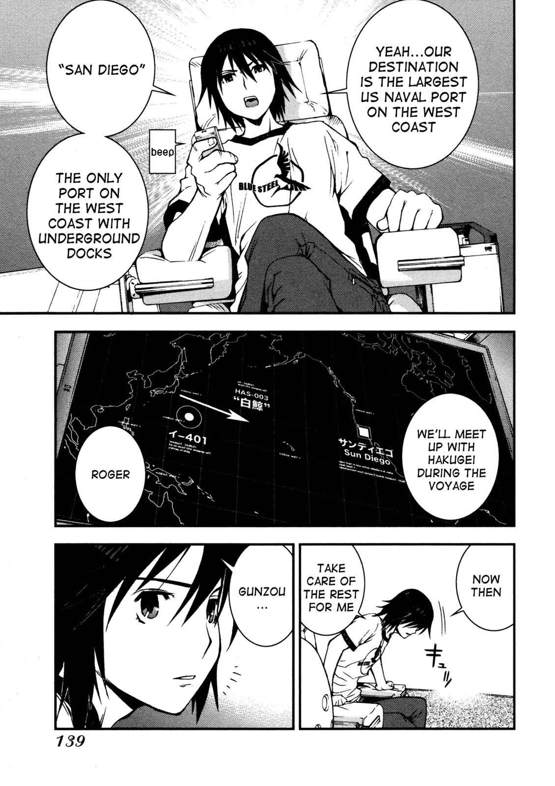 Aoki Hagane no Arpeggio Chap 16 - Next Chap 17
