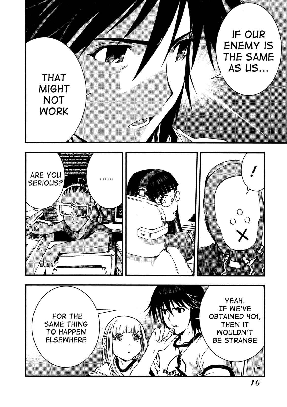 Aoki Hagane no Arpeggio Chap 18 - Next Chap 19
