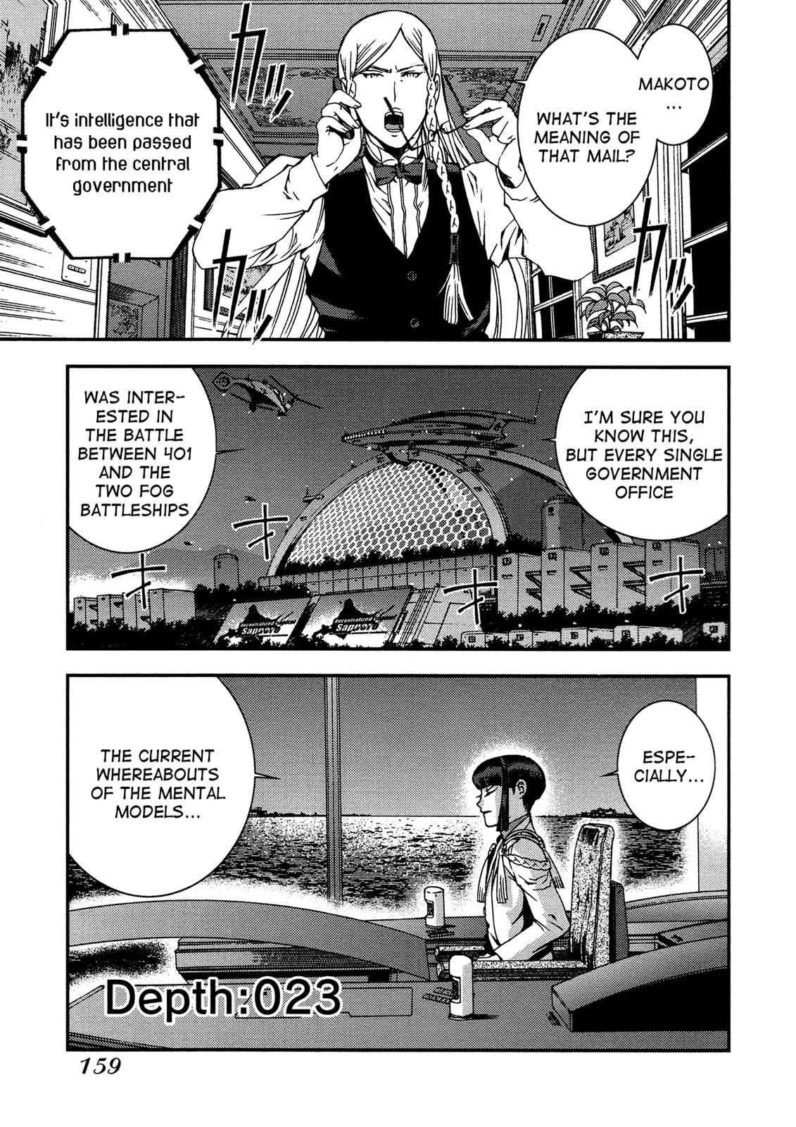 Aoki Hagane no Arpeggio Chap 23 - Next Chap 24