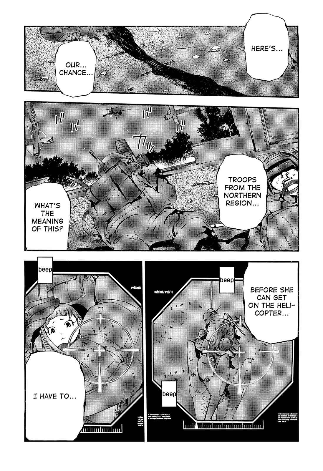 Aoki Hagane no Arpeggio Chap 28 - Next Chap 29