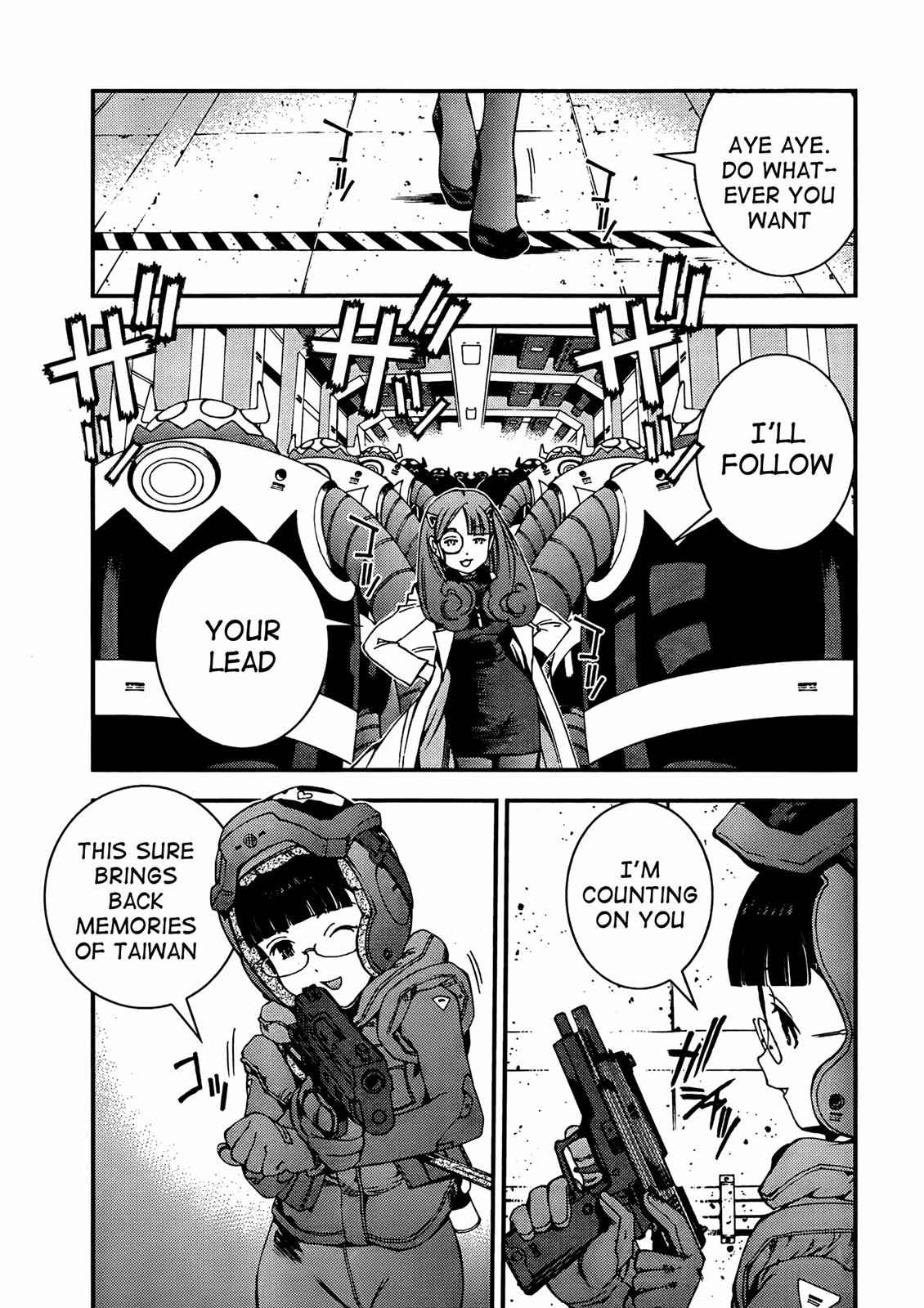 Aoki Hagane no Arpeggio Chap 32 - Next Chap 33
