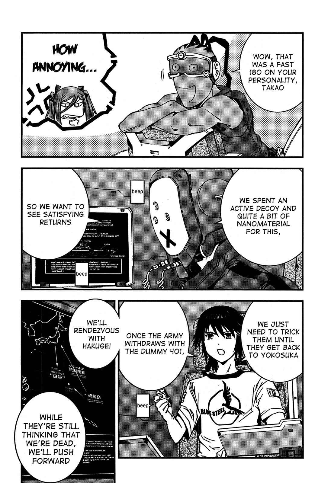 Aoki Hagane no Arpeggio Chap 33 - Next Chap 34