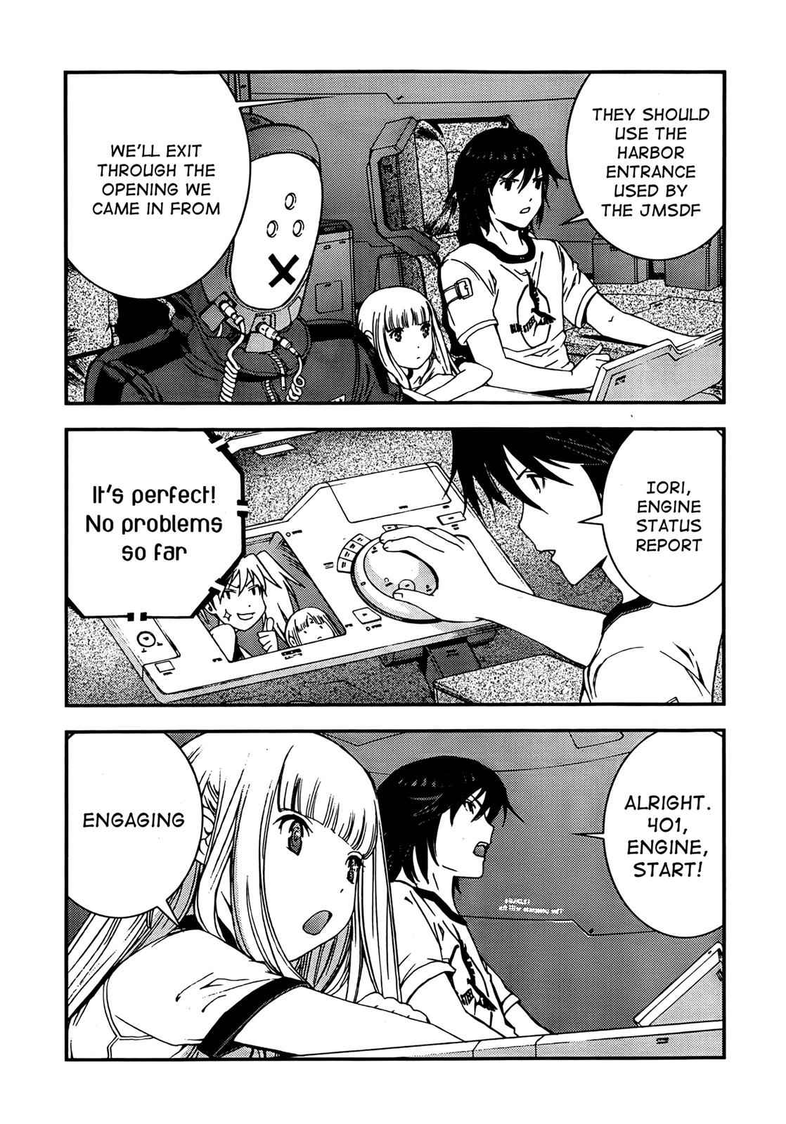 Aoki Hagane no Arpeggio Chap 34 - Next Chap 35
