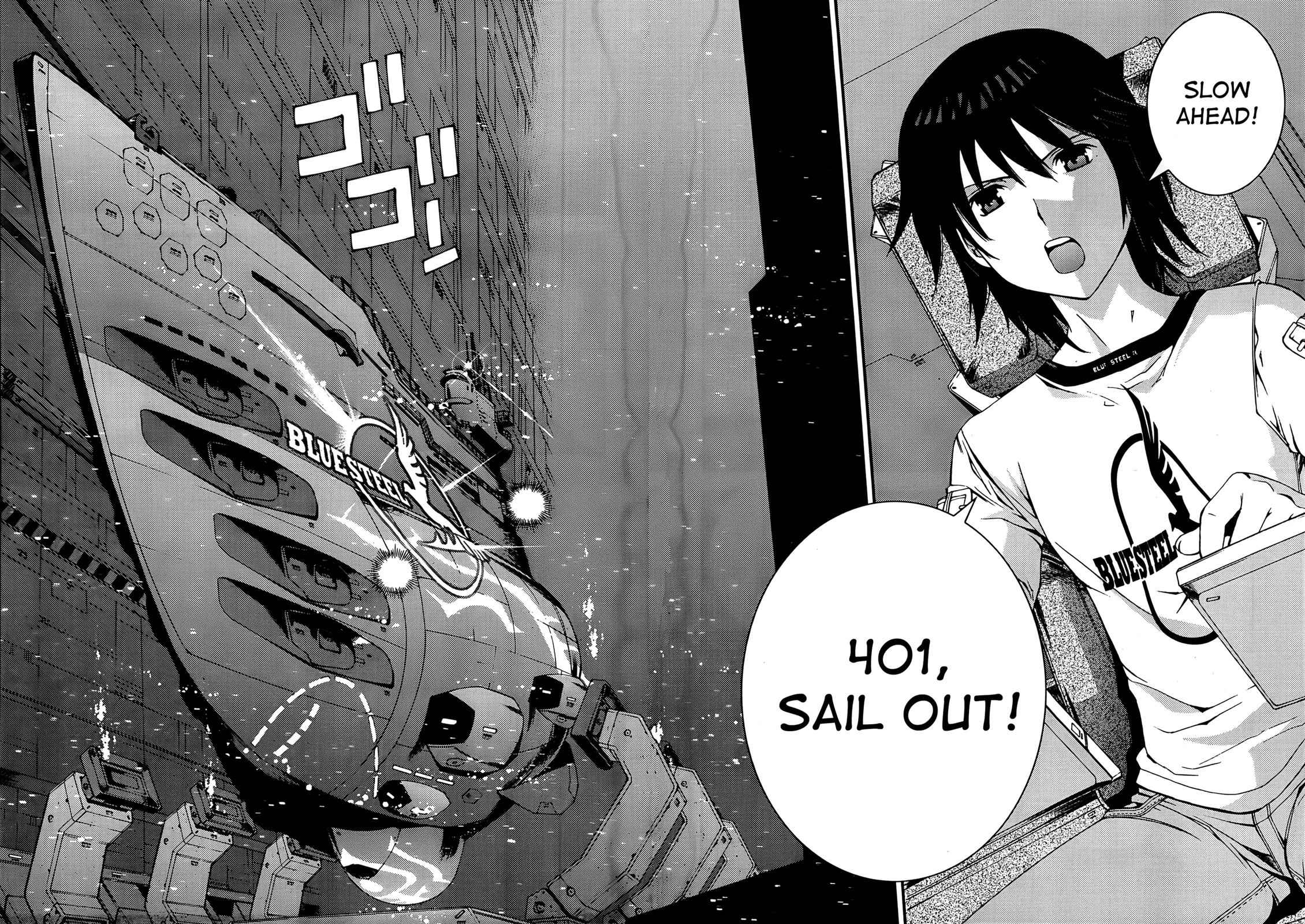 Aoki Hagane no Arpeggio Chap 34 - Next Chap 35