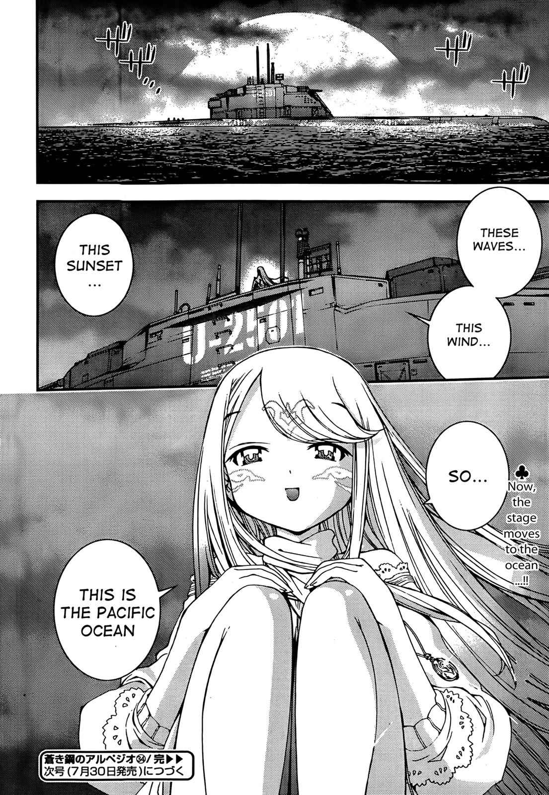 Aoki Hagane no Arpeggio Chap 34 - Next Chap 35
