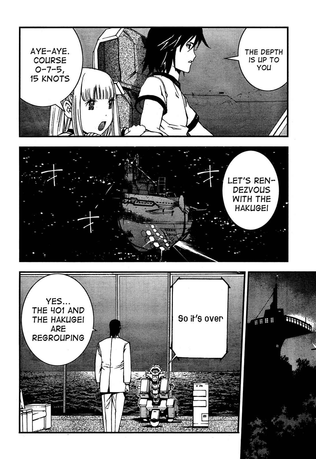 Aoki Hagane no Arpeggio Chap 35 - Next Chap 36