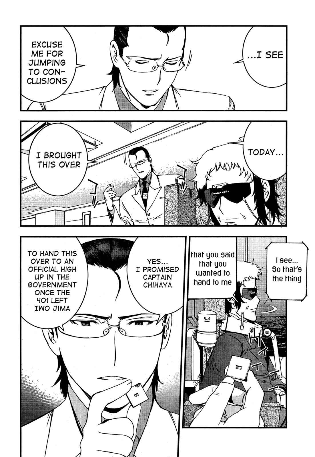 Aoki Hagane no Arpeggio Chap 35 - Next Chap 36