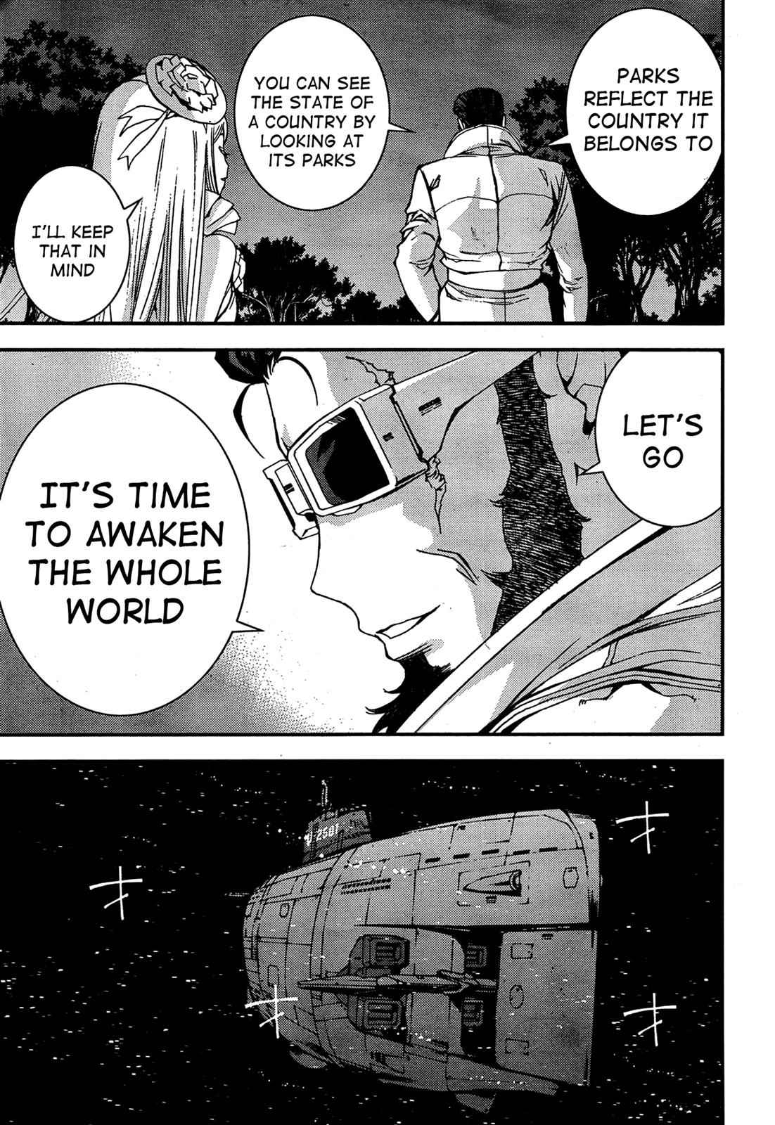 Aoki Hagane no Arpeggio Chap 35 - Next Chap 36