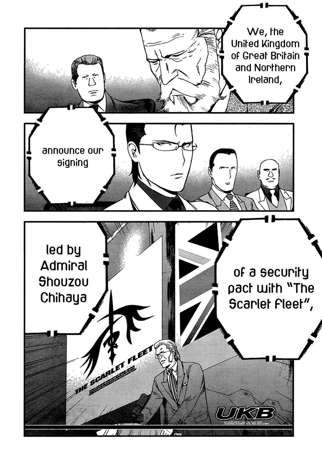 Aoki Hagane no Arpeggio Chap 36 - Next Chap 37