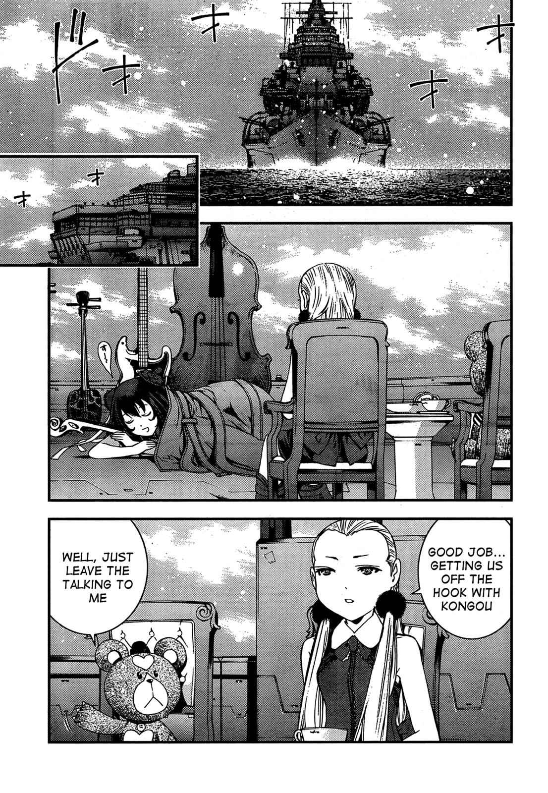 Aoki Hagane no Arpeggio Chap 36 - Next Chap 37
