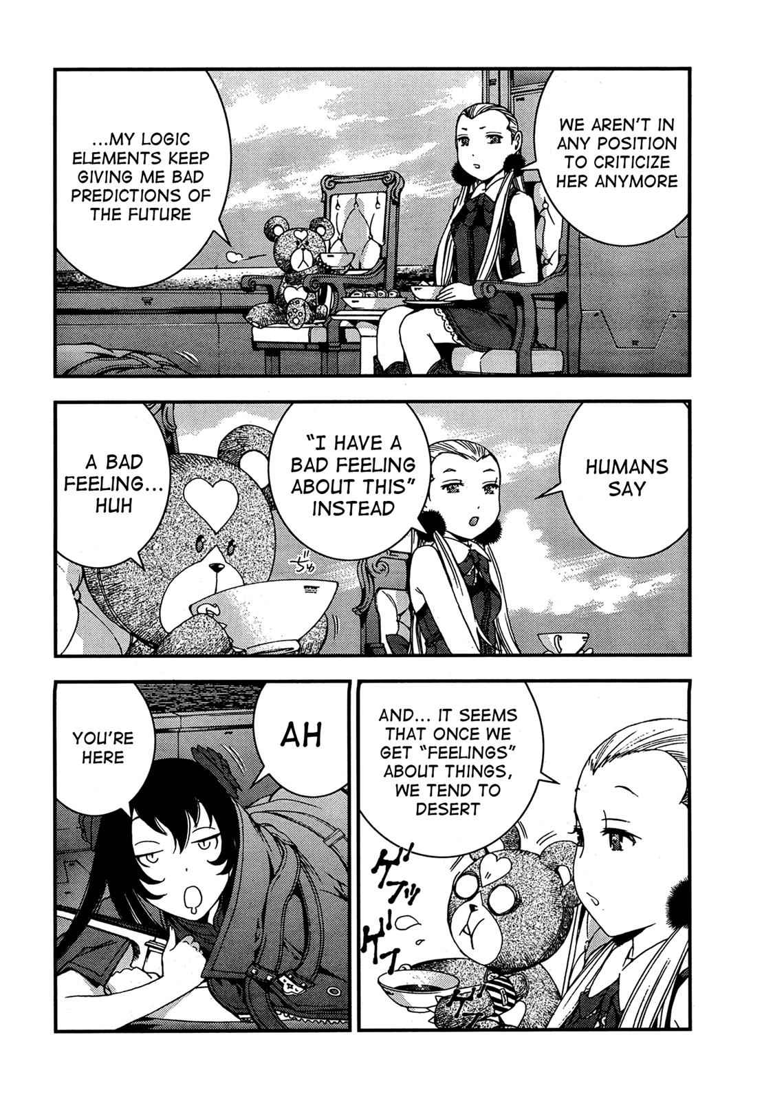 Aoki Hagane no Arpeggio Chap 36 - Next Chap 37