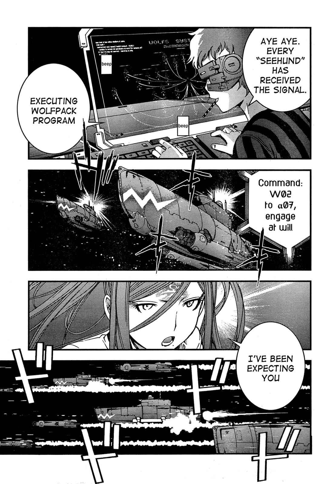Aoki Hagane no Arpeggio Chap 37 - Next Chap 38