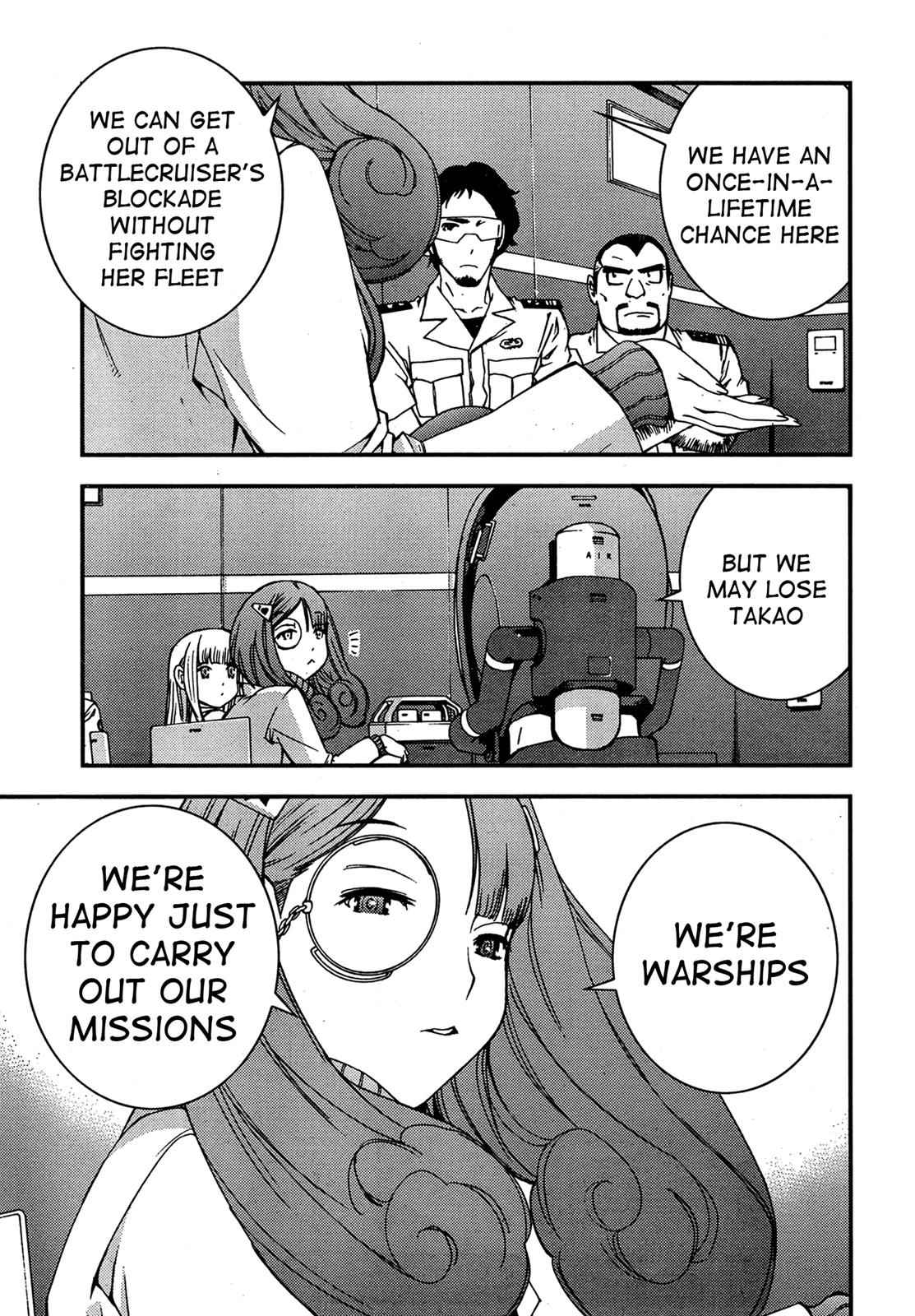 Aoki Hagane no Arpeggio Chap 38 - Next Chap 39