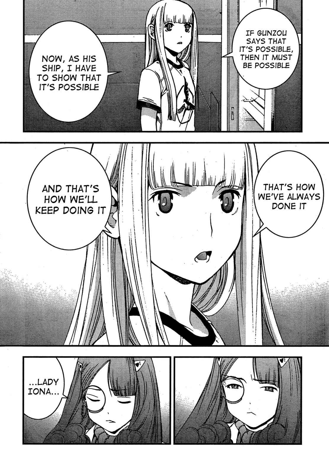 Aoki Hagane no Arpeggio Chap 38 - Next Chap 39
