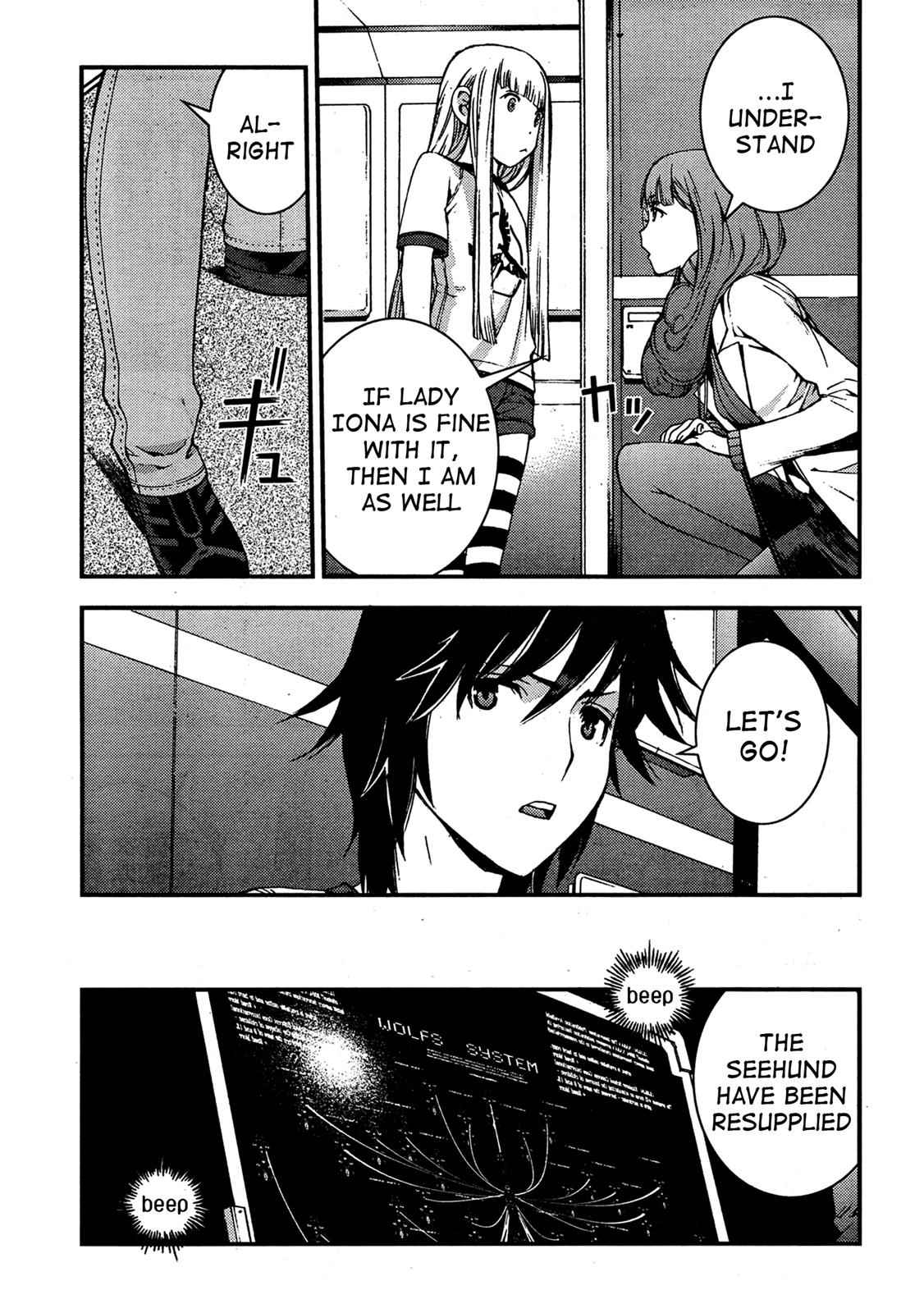Aoki Hagane no Arpeggio Chap 38 - Next Chap 39
