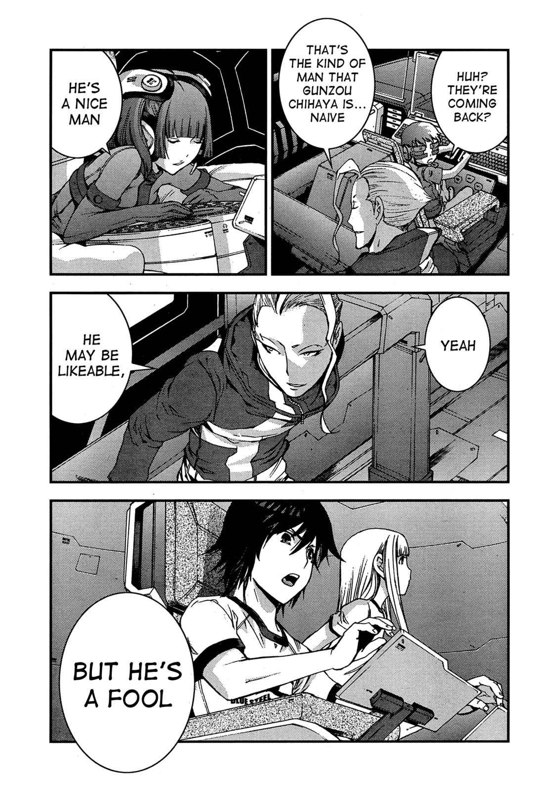 Aoki Hagane no Arpeggio Chap 38 - Next Chap 39