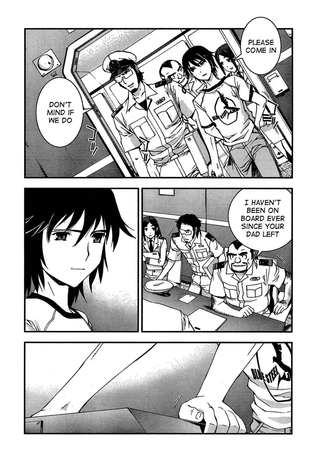Aoki Hagane no Arpeggio Chap 38 - Next Chap 39