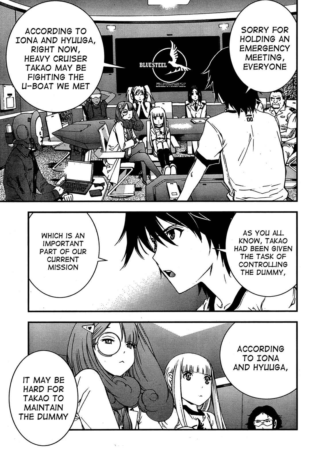 Aoki Hagane no Arpeggio Chap 38 - Next Chap 39