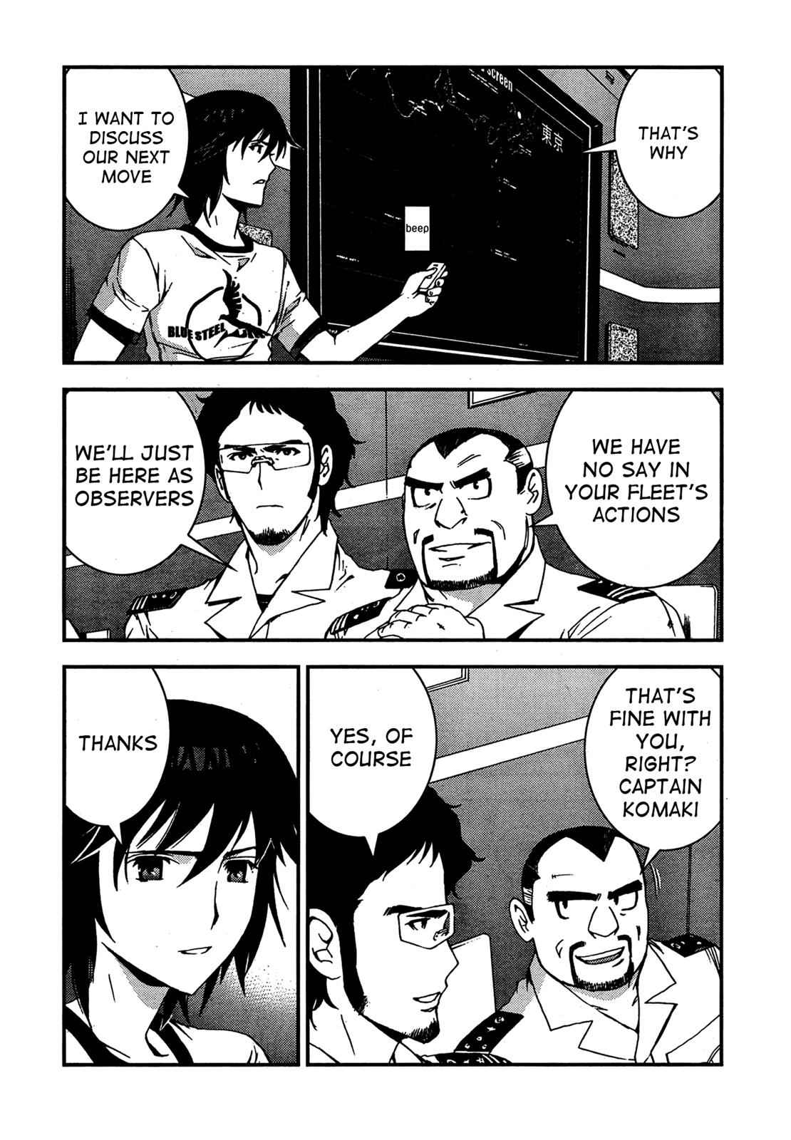 Aoki Hagane no Arpeggio Chap 38 - Next Chap 39