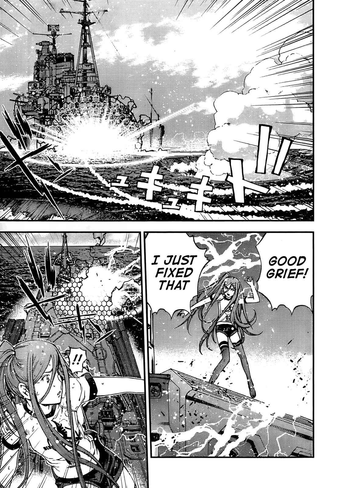 Aoki Hagane no Arpeggio Chap 39 - Next Chap 40
