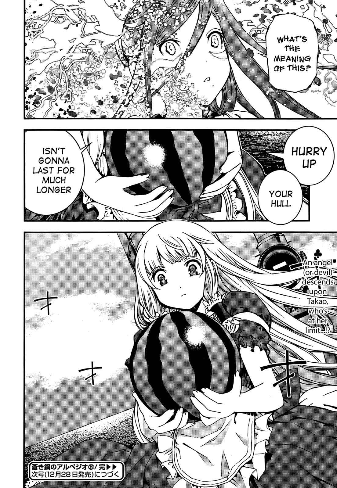 Aoki Hagane no Arpeggio Chap 39 - Next Chap 40
