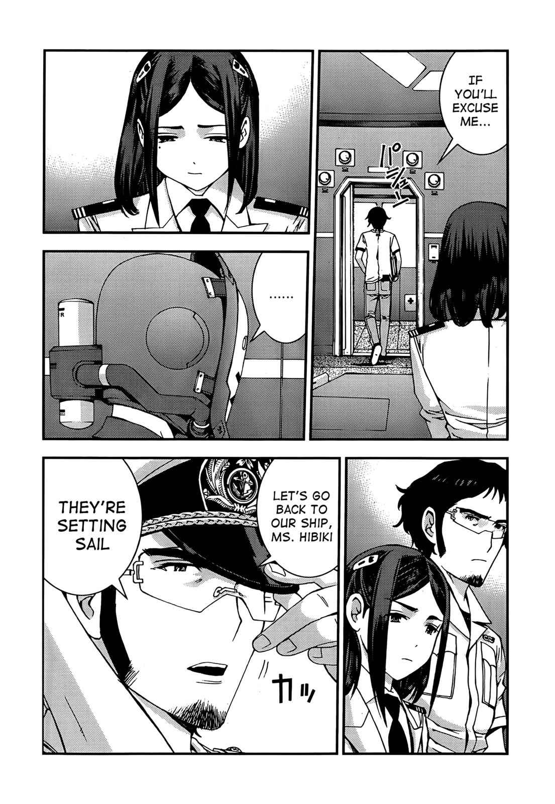 Aoki Hagane no Arpeggio Chap 39 - Next Chap 40