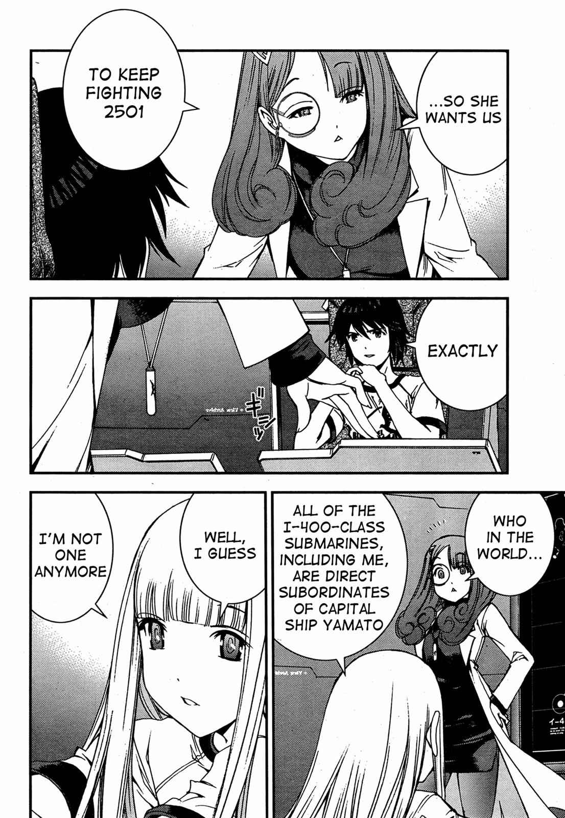 Aoki Hagane no Arpeggio Chap 42 - Next Chap 43
