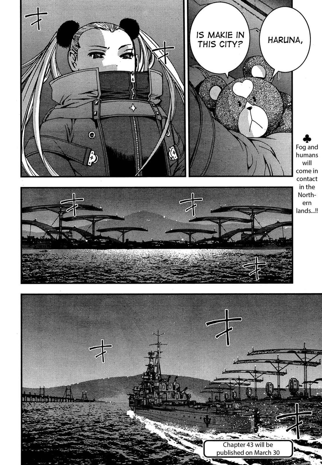 Aoki Hagane no Arpeggio Chap 42 - Next Chap 43
