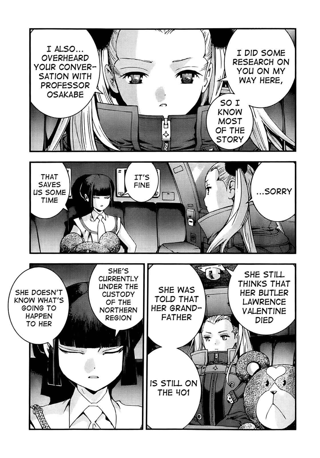 Aoki Hagane no Arpeggio Chap 43 - Next Chap 44