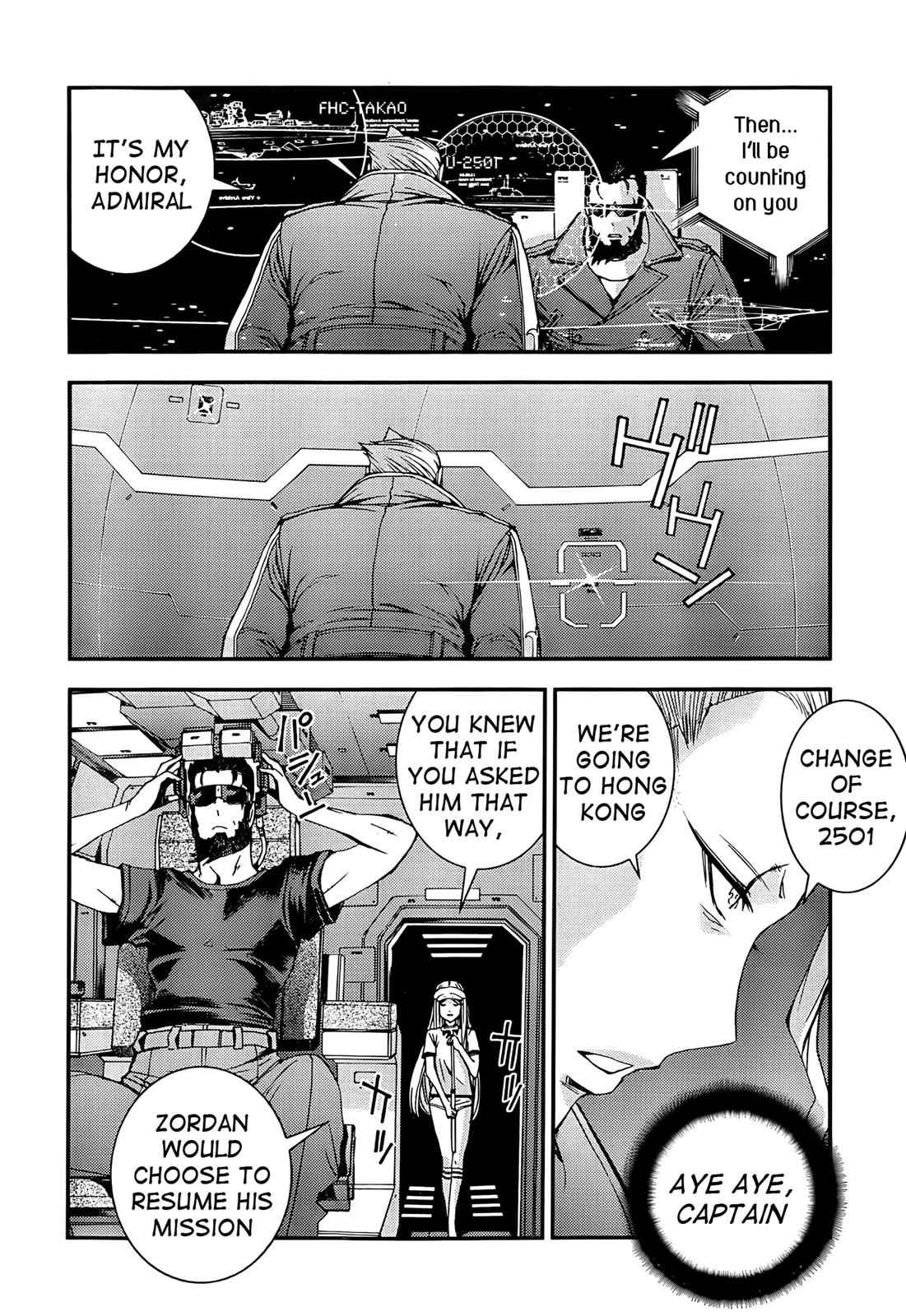 Aoki Hagane no Arpeggio Chap 44 - Next Chap 45