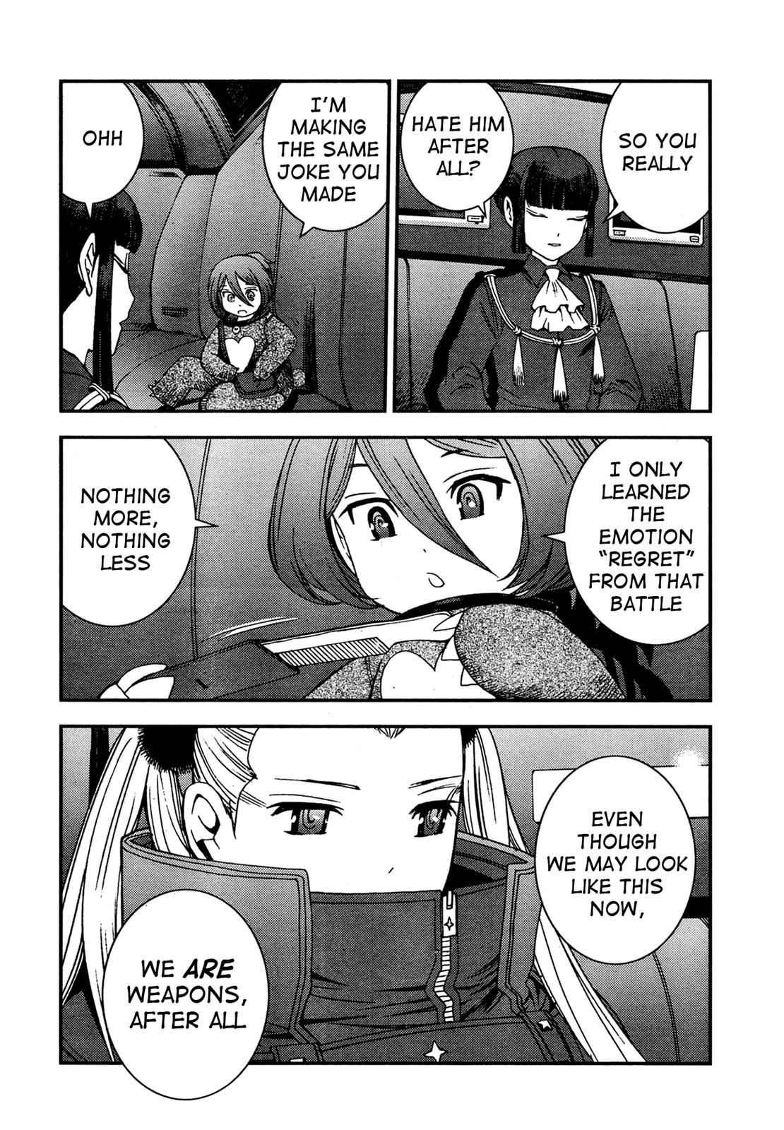 Aoki Hagane no Arpeggio Chap 45 - Next Chap 46